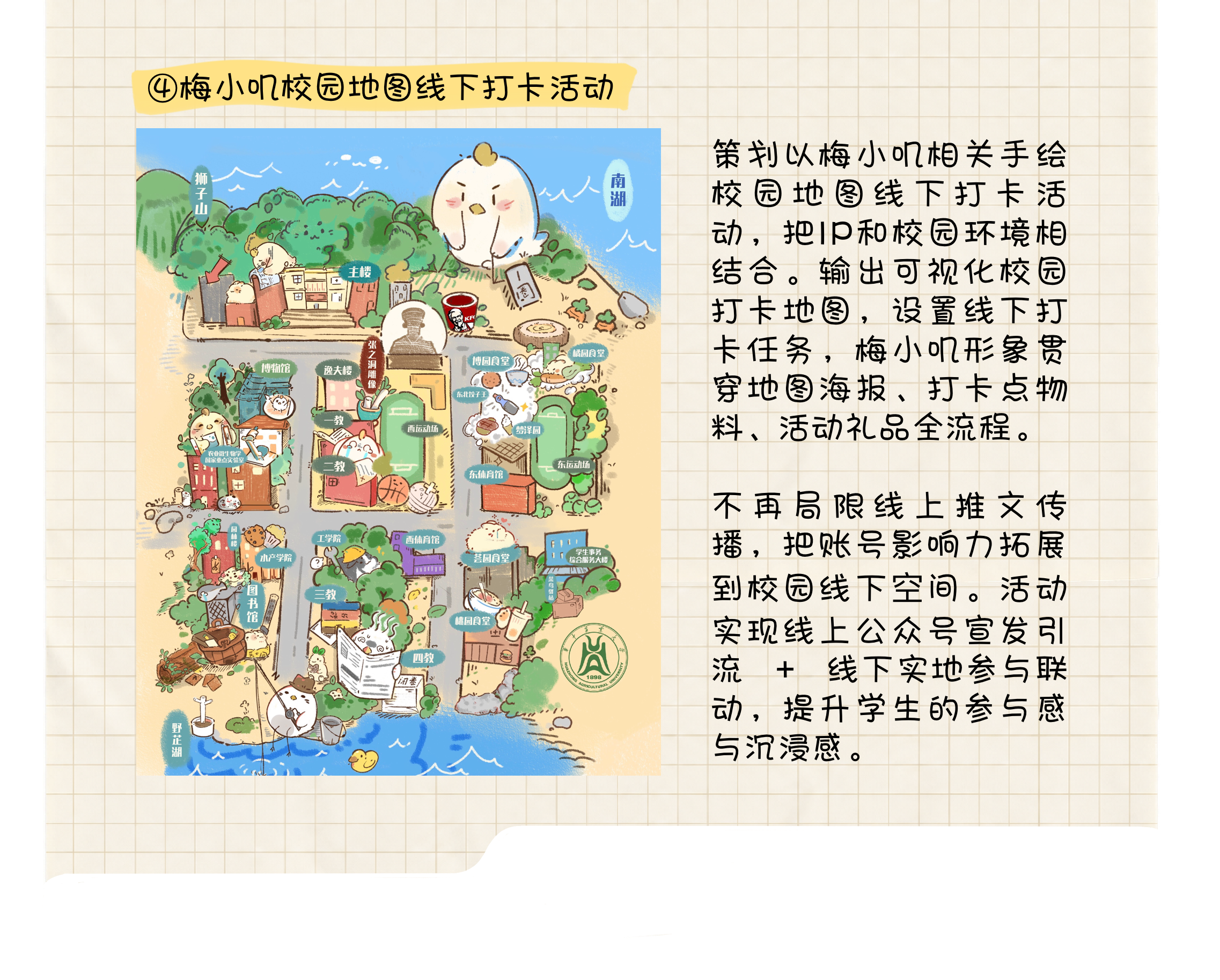 悦青媒校园地图线下打卡活动