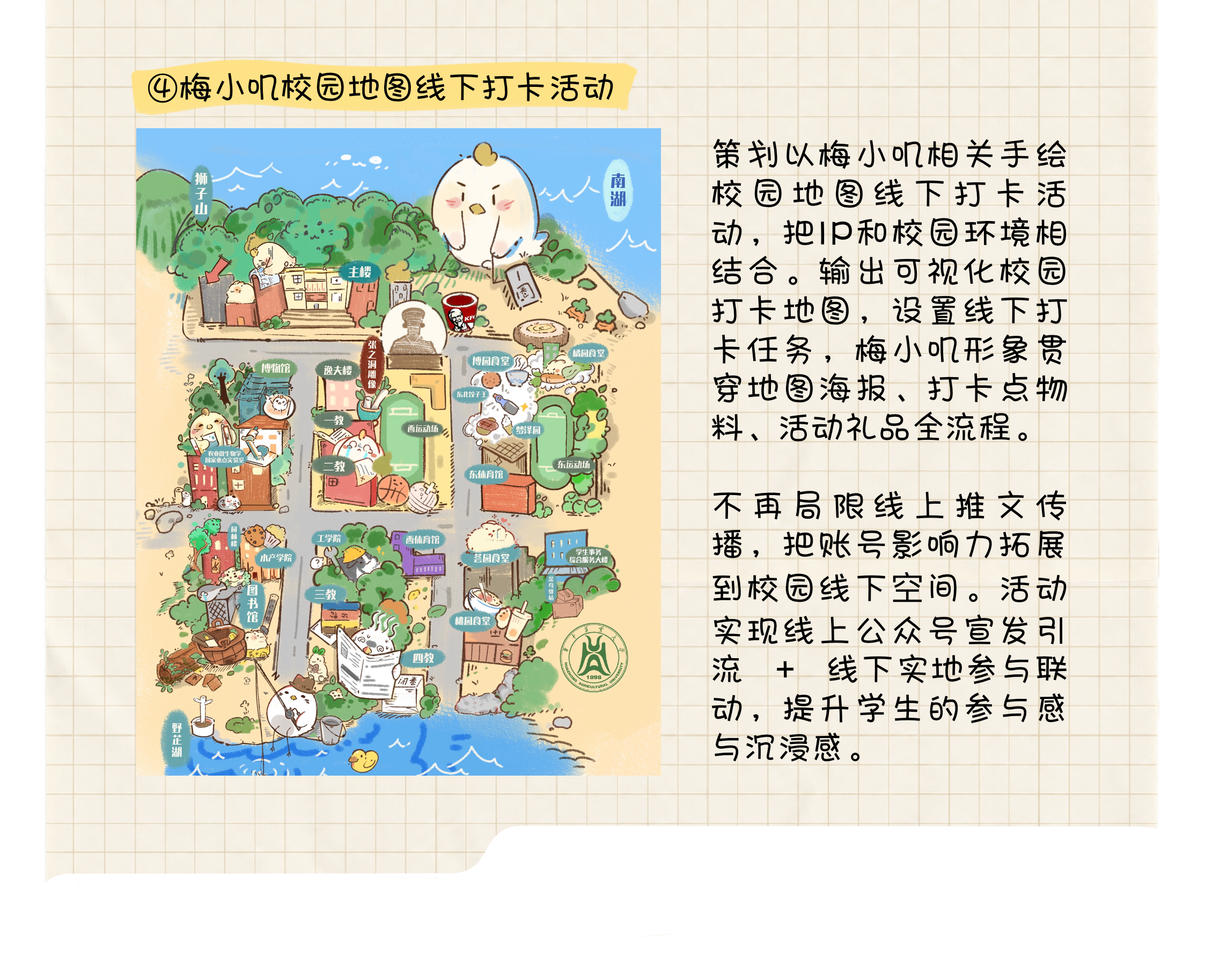 悦青媒校园地图线下打卡活动